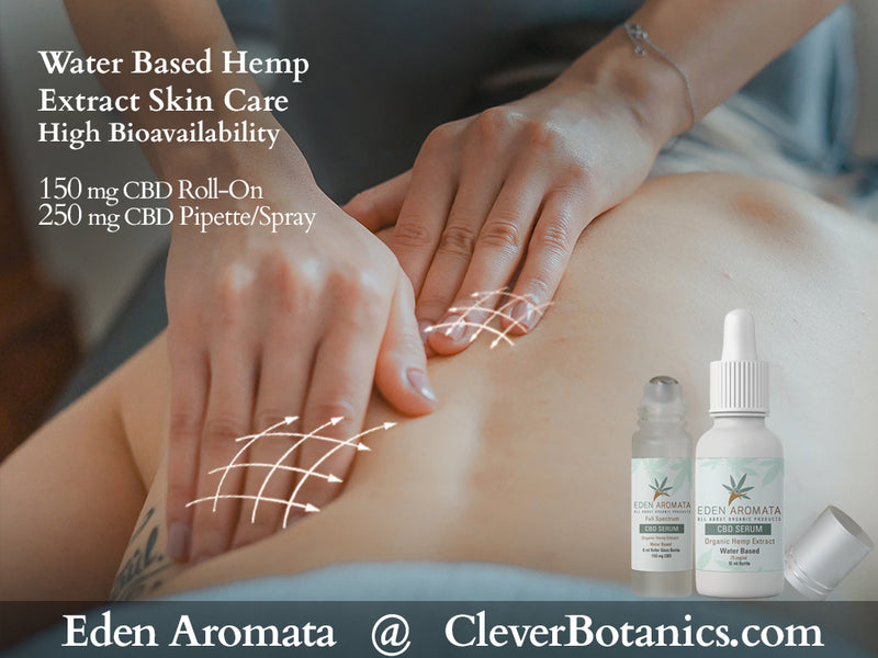 Hemp Extract CBD Roll-on & Spray/Pipette Serum from £20 after discount