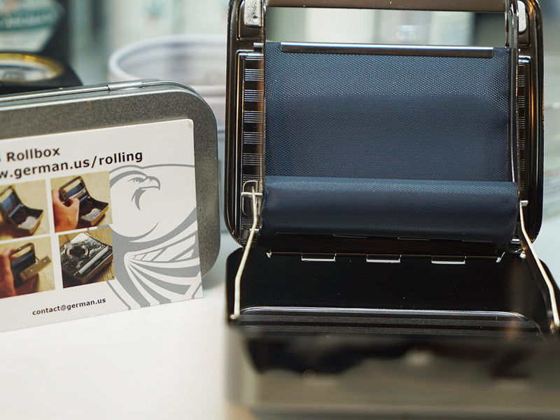 GERMANUS ® Rollbox Premium Rolling Machine Box for Cigarettes