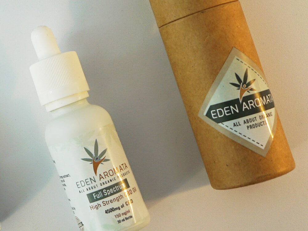 EdenAromata Full Spectrum Organic CBD Oil - 5% & 15% in 10ml